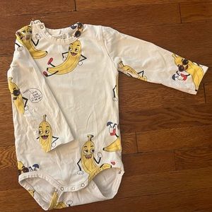 Mini Rodini bananas 80/86 (fits most 9-15mos) GUC